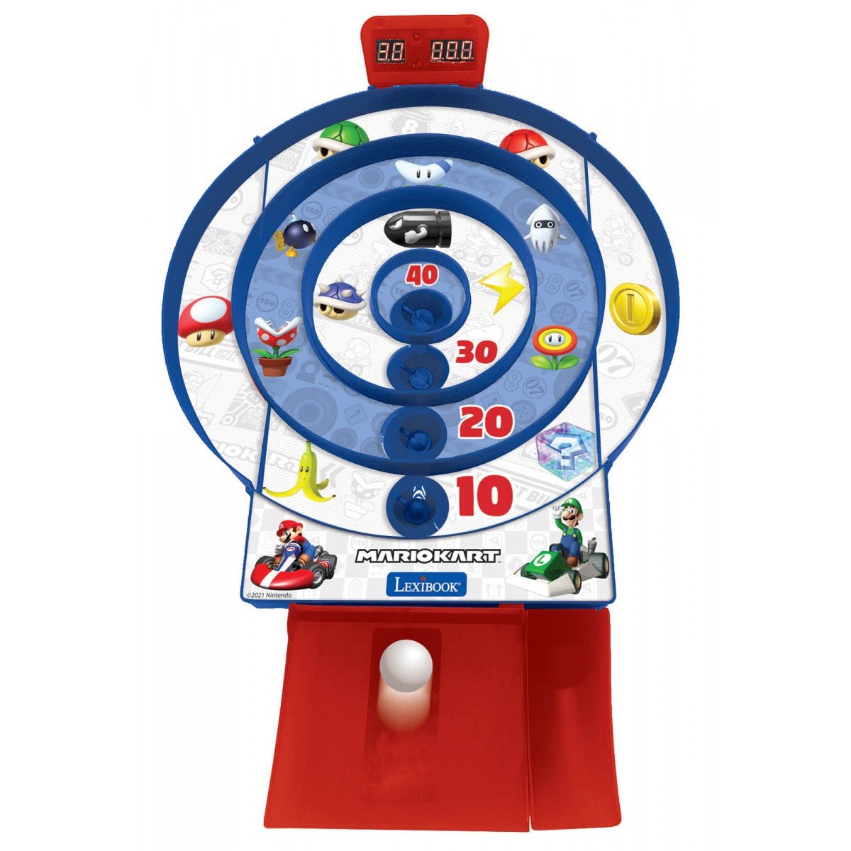 MARIO KART TARGET SHOOT ELECTRONIC GAME WITH LCD SCREEN N 2 BALLS - Premium for Kids in Qatar | Toysaro.com