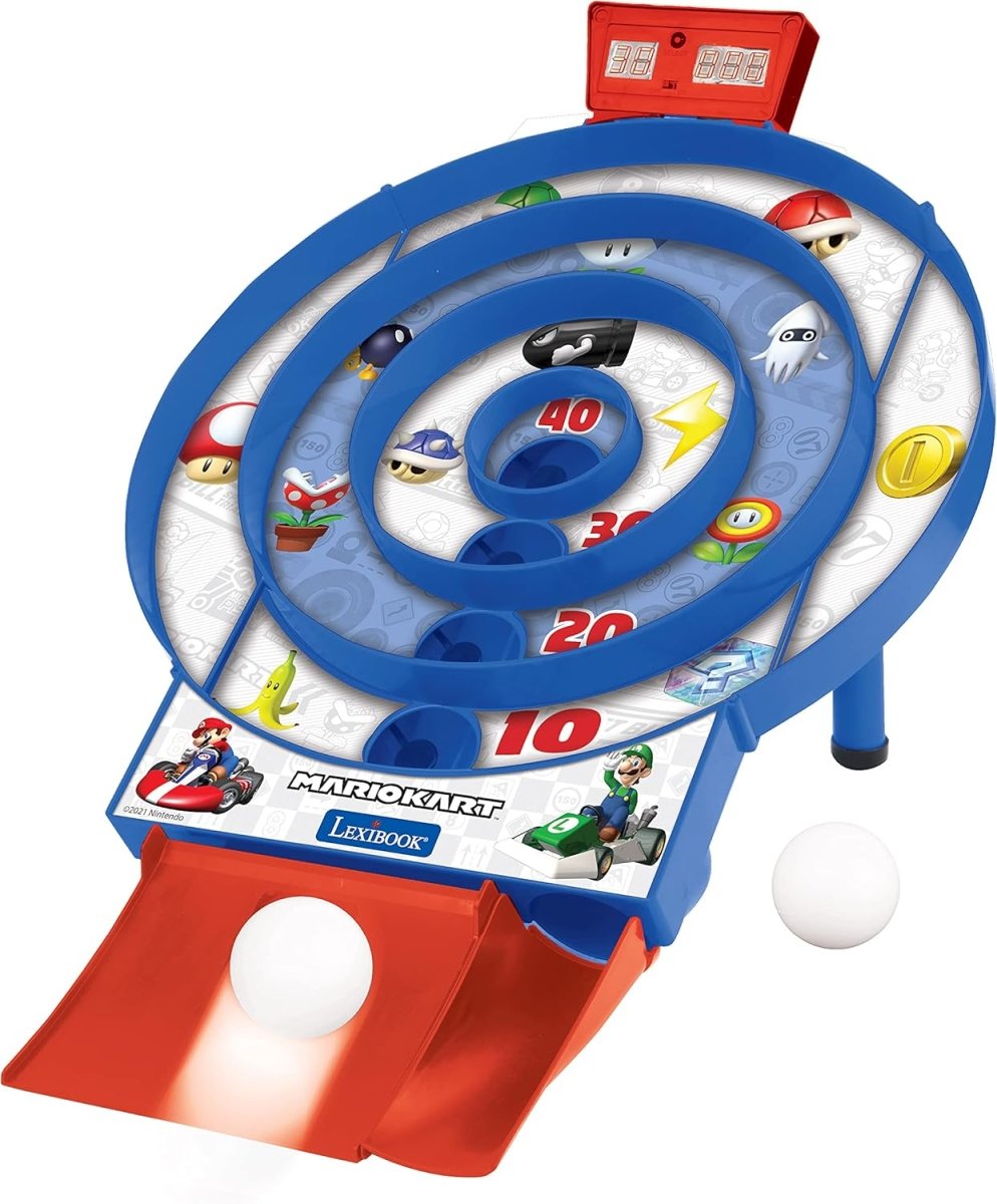 MARIO KART TARGET SHOOT ELECTRONIC GAME WITH LCD SCREEN N 2 BALLS - Premium for Kids in Qatar | Toysaro.com