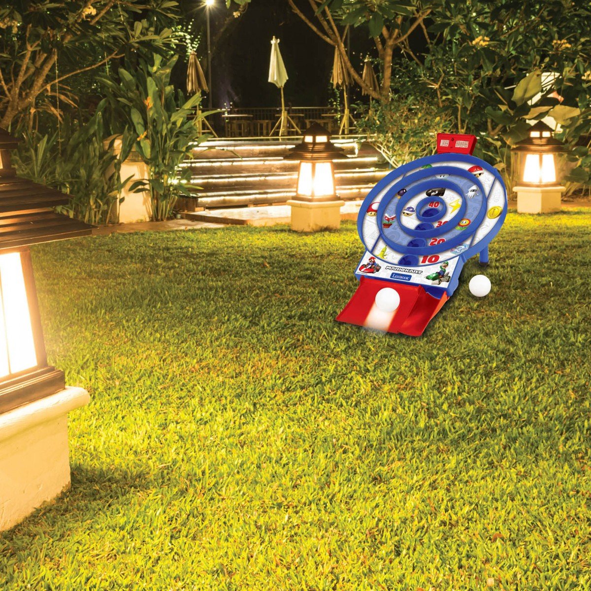 MARIO KART TARGET SHOOT ELECTRONIC GAME WITH LCD SCREEN N 2 BALLS - Premium for Kids in Qatar | Toysaro.com