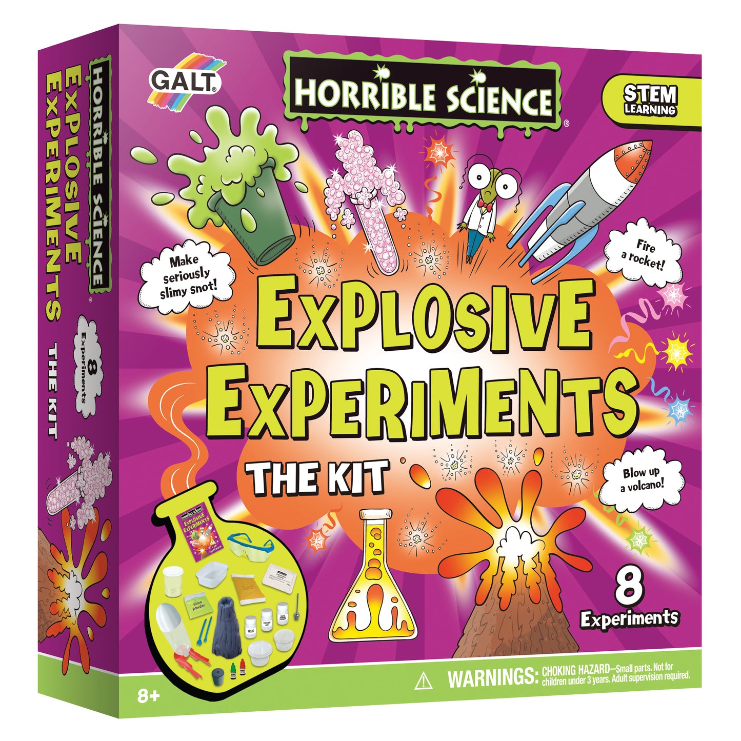 GALT EXPLOSIVE EXPERIMENTS