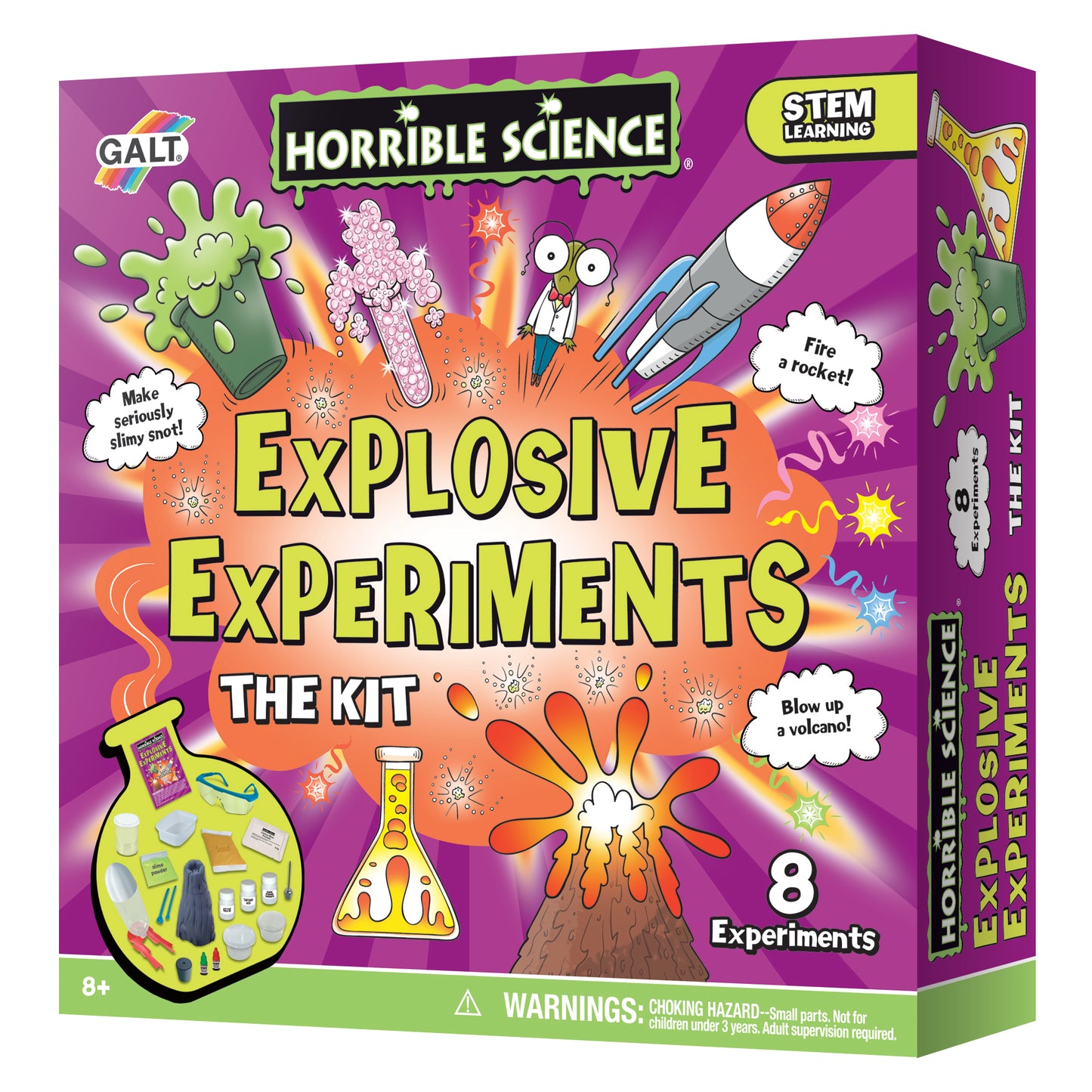 GALT EXPLOSIVE EXPERIMENTS