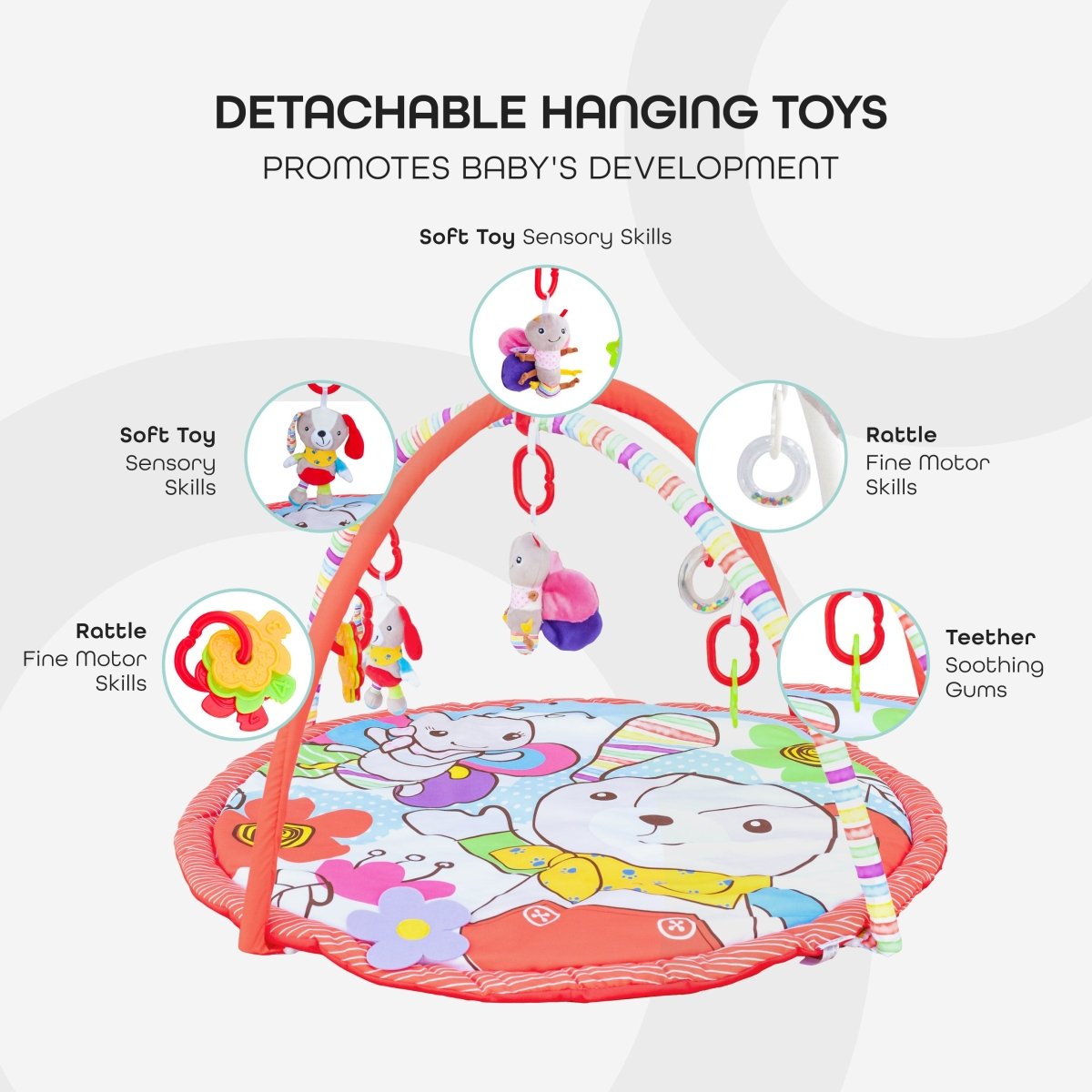 MOON PERKY - PLAYMAT GARDEN - Premium for Kids in Qatar | Toysaro.com