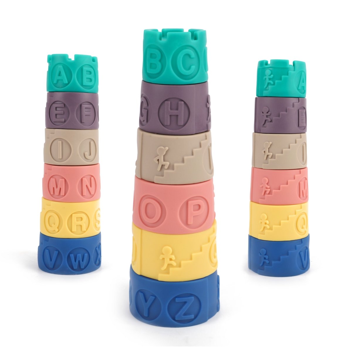 MOON BABY ALPHABET COLORFUL BLOCKS - Premium for Kids in Qatar | Toysaro.com