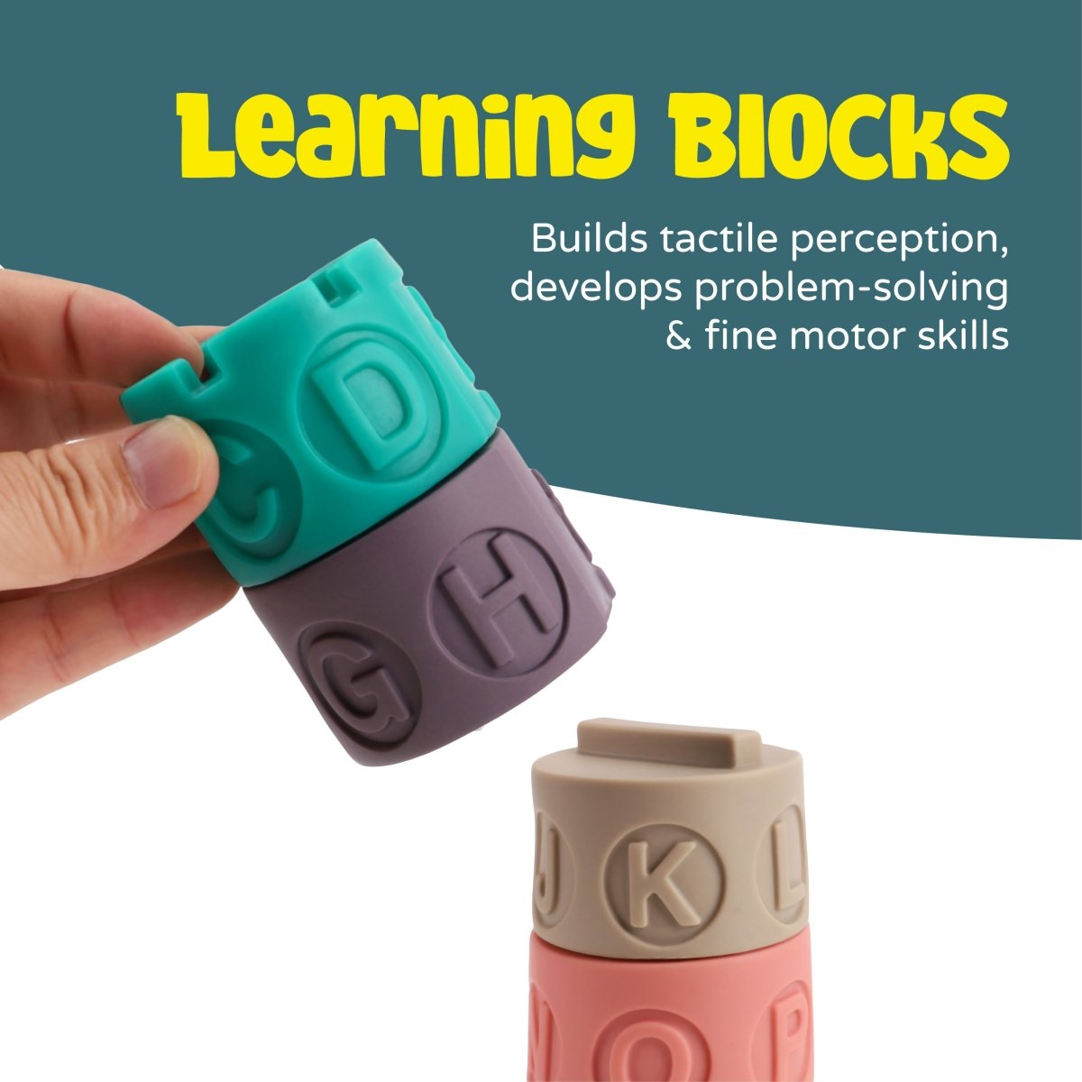 MOON BABY ALPHABET COLORFUL BLOCKS - Premium for Kids in Qatar | Toysaro.com