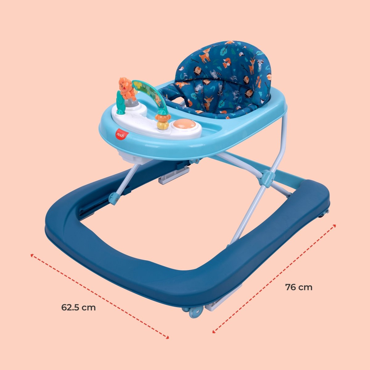 MOON STRIDE BABY WALKER - DARK BLUE - Premium for Kids in Qatar | Toysaro.com