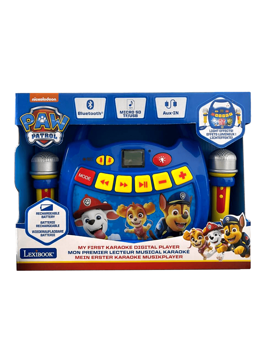 PAW PATROL BLUETOOTH SPEAKER WITH MIC AND RECHARGEABLE BATTERY - Premium for Kids in Qatar | Toysaro.com