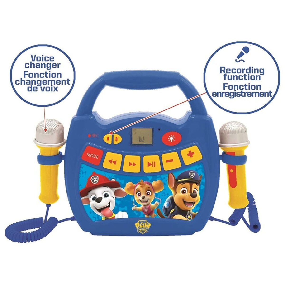 PAW PATROL BLUETOOTH SPEAKER WITH MIC AND RECHARGEABLE BATTERY - Premium for Kids in Qatar | Toysaro.com