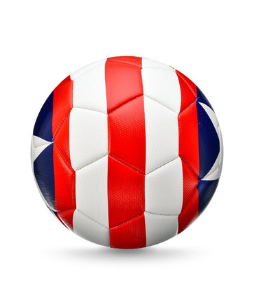 MARVEL CAPTAIN AMERICA STRIPES FOOTBALL - Premium for Kids in Qatar | Toysaro.com