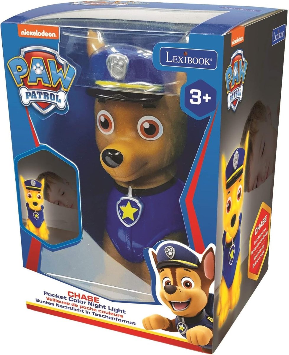 PAW PATROL CHASE LED POCKET NIGHT LIGHT 13CM - Premium for Kids in Qatar | Toysaro.com
