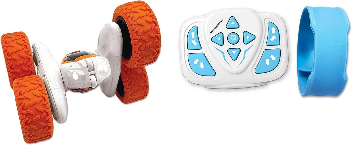 RC CROSSLANDER PROGRAMMABLE STUNT CAR WITH LIGHTS/WRIST CONTROL - Premium for Kids in Qatar | Toysaro.com