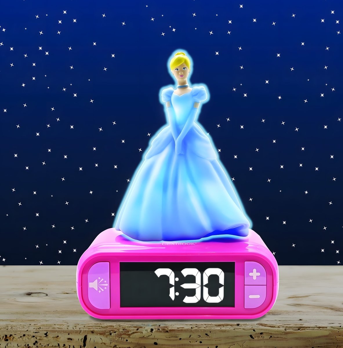 PRINCESSE ALARM CLOCK WITH NIGHT LIGHT 3D DESIGN - Premium for Kids in Qatar | Toysaro.com