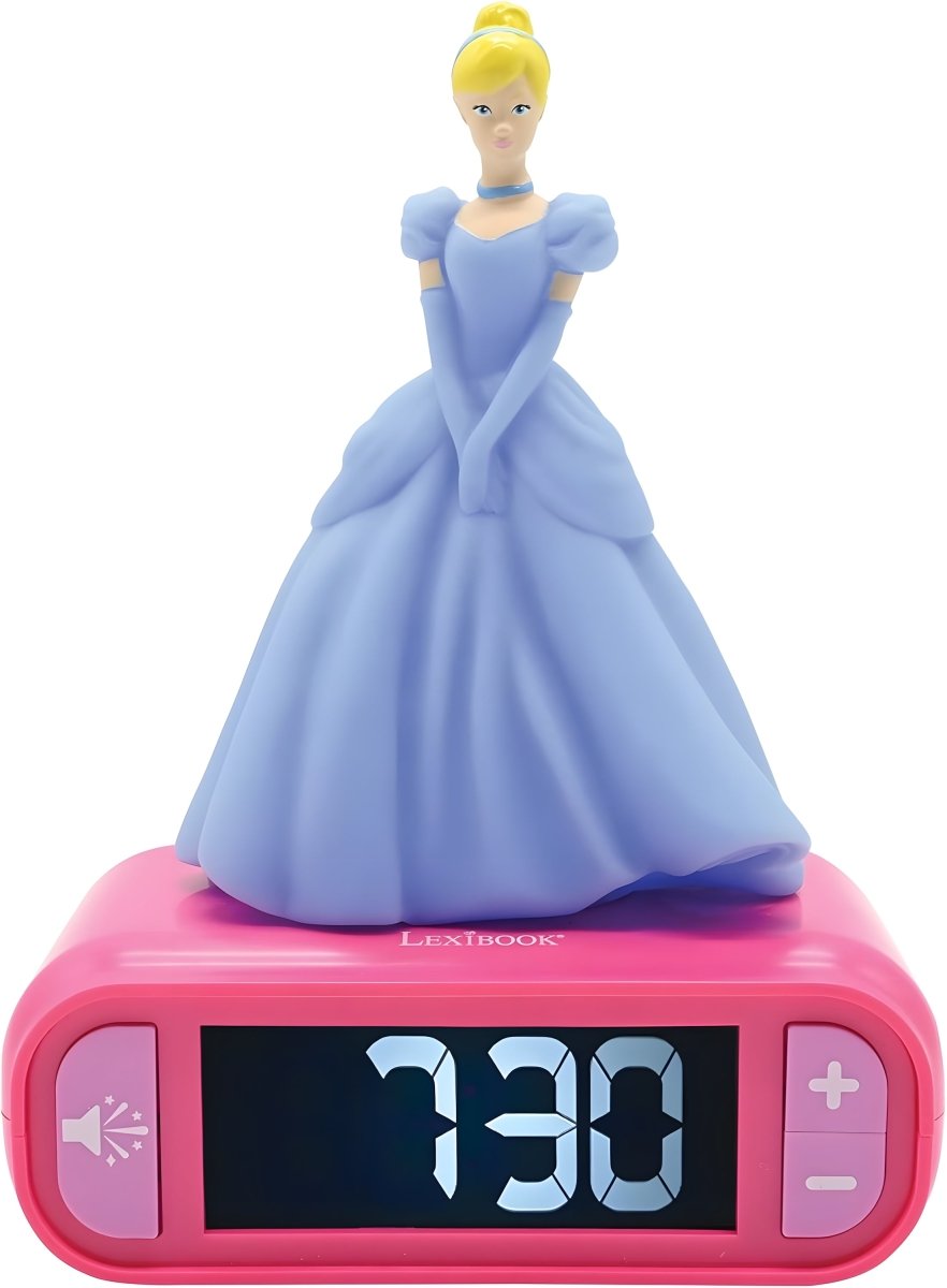PRINCESSE ALARM CLOCK WITH NIGHT LIGHT 3D DESIGN - Premium for Kids in Qatar | Toysaro.com