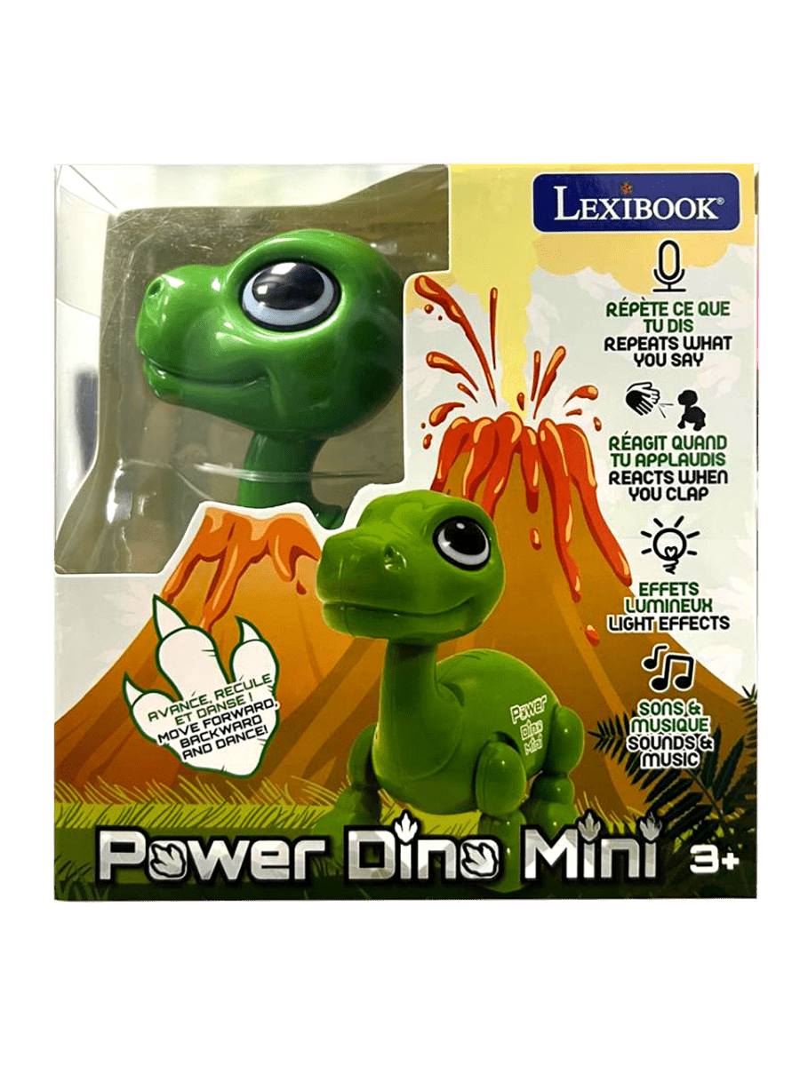 POWER PUPPY MINI DINOSAUR ROBOT W/LIGHT AND SOUND EFFECT - Premium for Kids in Qatar | Toysaro.com