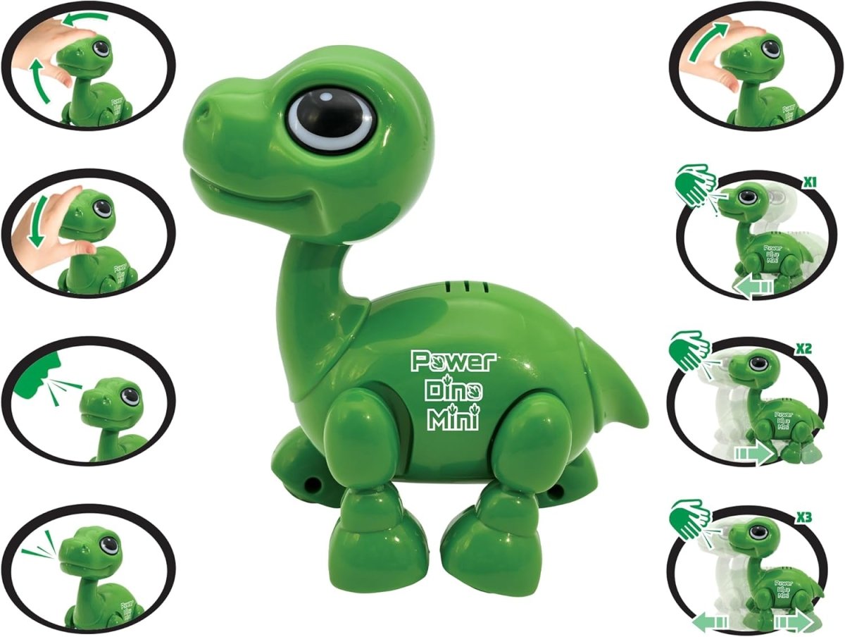 POWER PUPPY MINI DINOSAUR ROBOT W/LIGHT AND SOUND EFFECT - Premium for Kids in Qatar | Toysaro.com