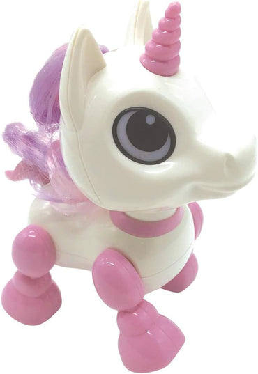 POWER UNICORN ROBOT W/LIGHT SOUND EFFECTS N VOICE COMMAND - Premium for Kids in Qatar | Toysaro.com