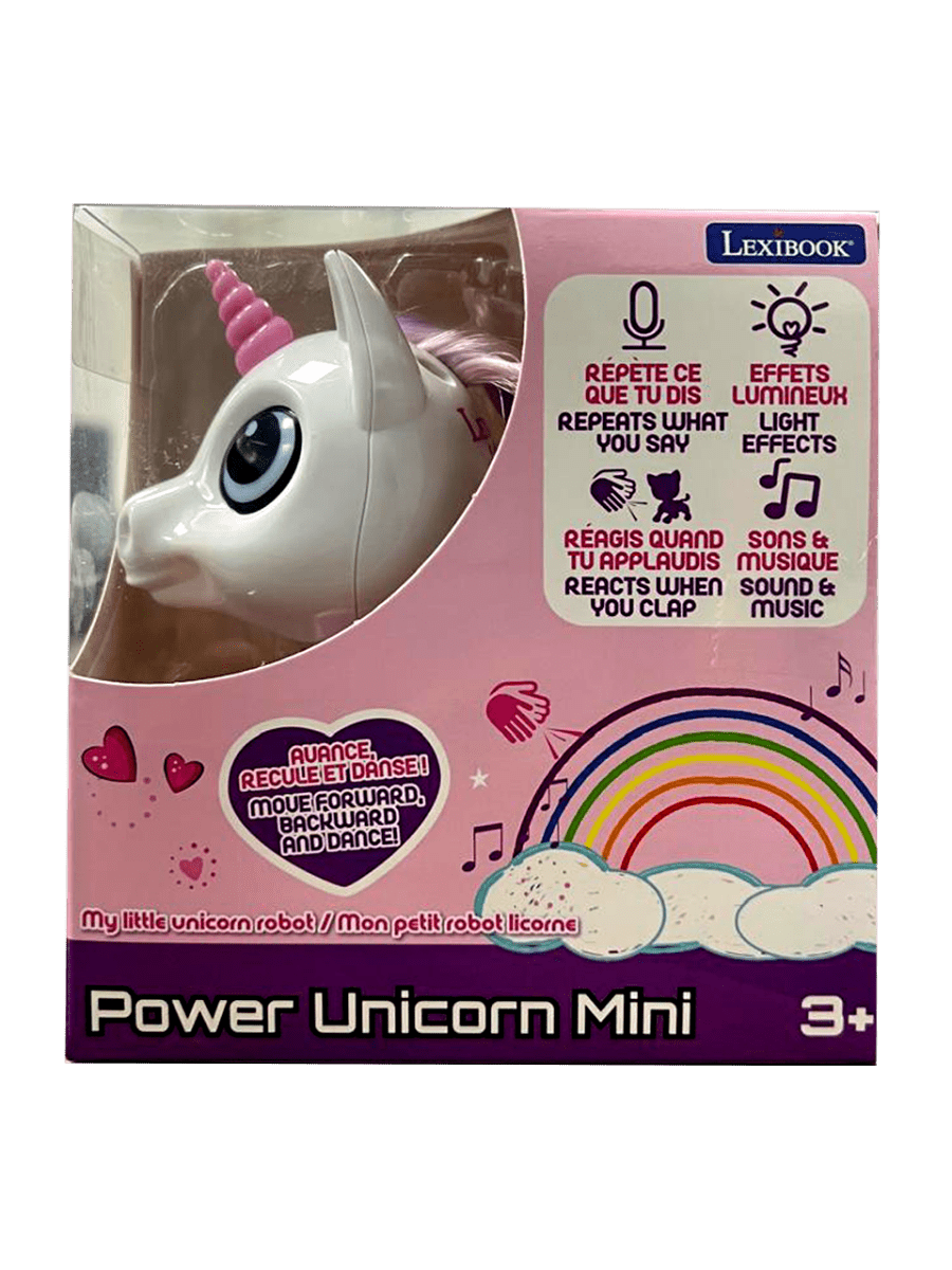 POWER UNICORN ROBOT W/LIGHT SOUND EFFECTS N VOICE COMMAND - Premium for Kids in Qatar | Toysaro.com