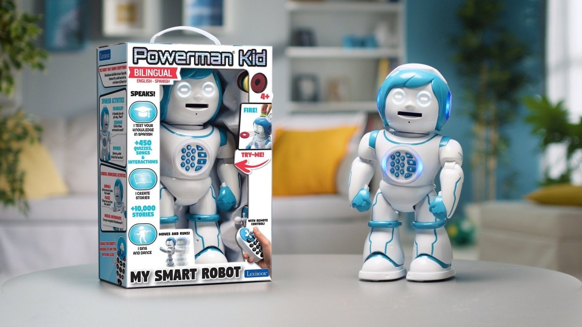 POWERMAN KID MY SMART ROBOT BILINGUAL - Premium for Kids in Qatar | Toysaro.com