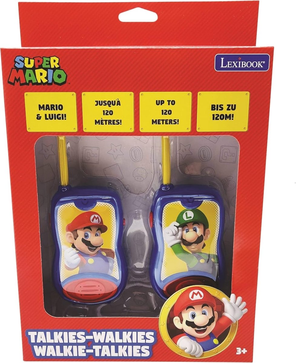 MARIO WALKIE TALKIE 120M - Premium for Kids in Qatar | Toysaro.com