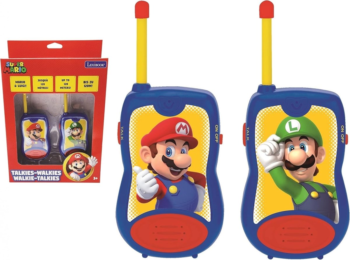 MARIO WALKIE TALKIE 120M - Premium for Kids in Qatar | Toysaro.com