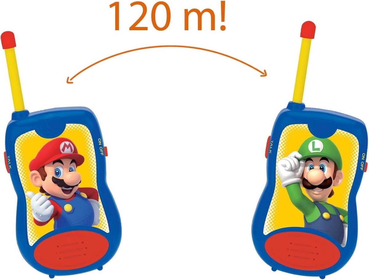 MARIO WALKIE TALKIE 120M - Premium for Kids in Qatar | Toysaro.com