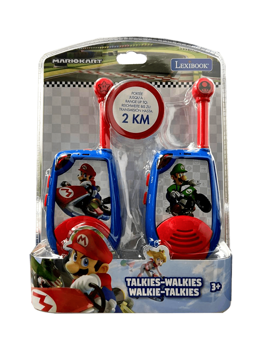 MARIO DIGITAL WALKIE TALKIE 2KM W/ MORSE LIGHT - Premium for Kids in Qatar | Toysaro.com