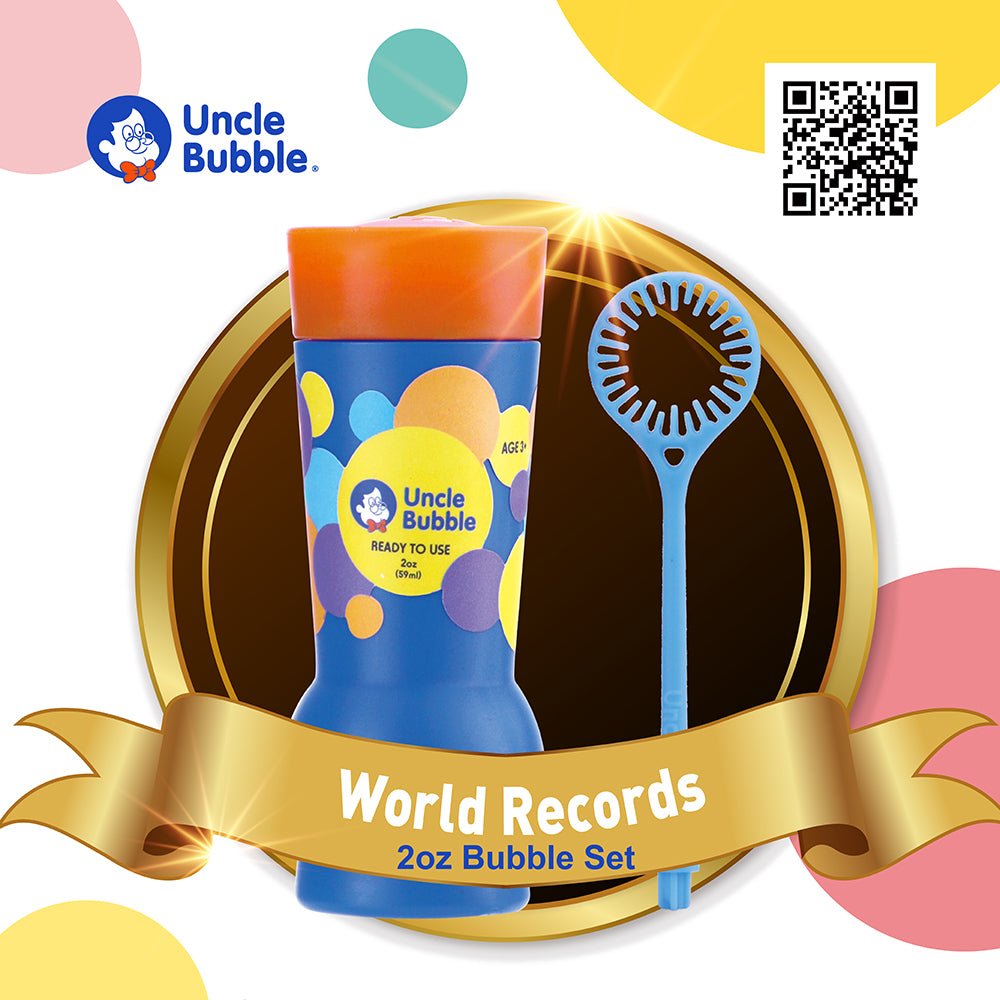 FUN GUINNESS WORLD RECORD 2OZ BUBBLE SET - Premium for Kids in Qatar | Toysaro.com