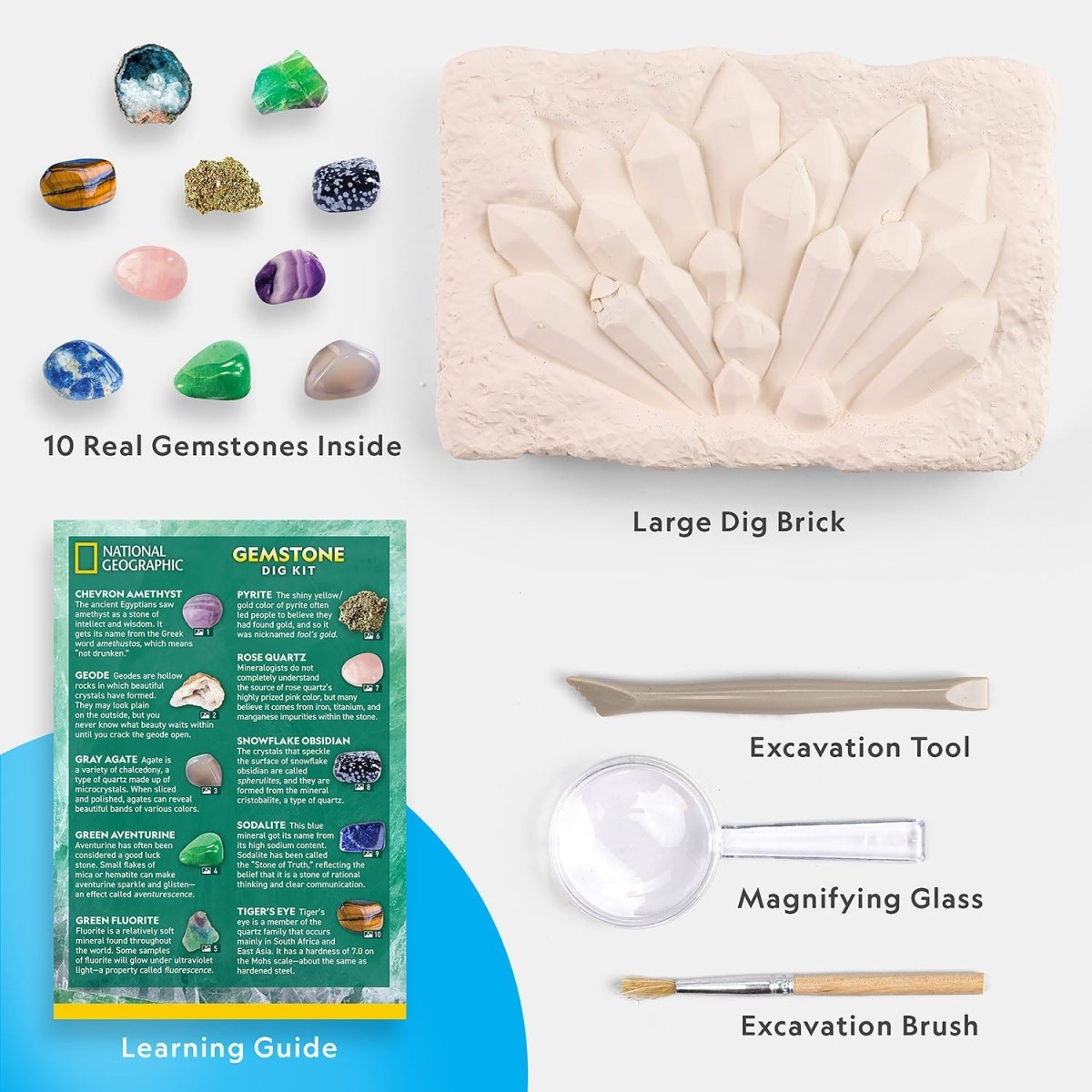 NG SUPER GEMSTONE DIG KIT - Premium for Kids in Qatar | Toysaro.com