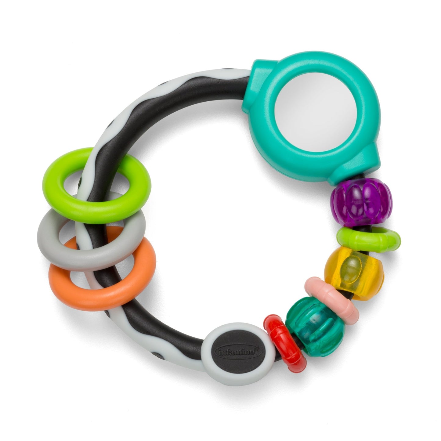 Infantino Shake & Spin Rattling Ring - Premium for Kids in Qatar | Toysaro.com