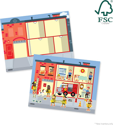 Melissa and Doug Reusable Sticker Pad - My Town - Premium for Kids in Qatar | Toysaro.com