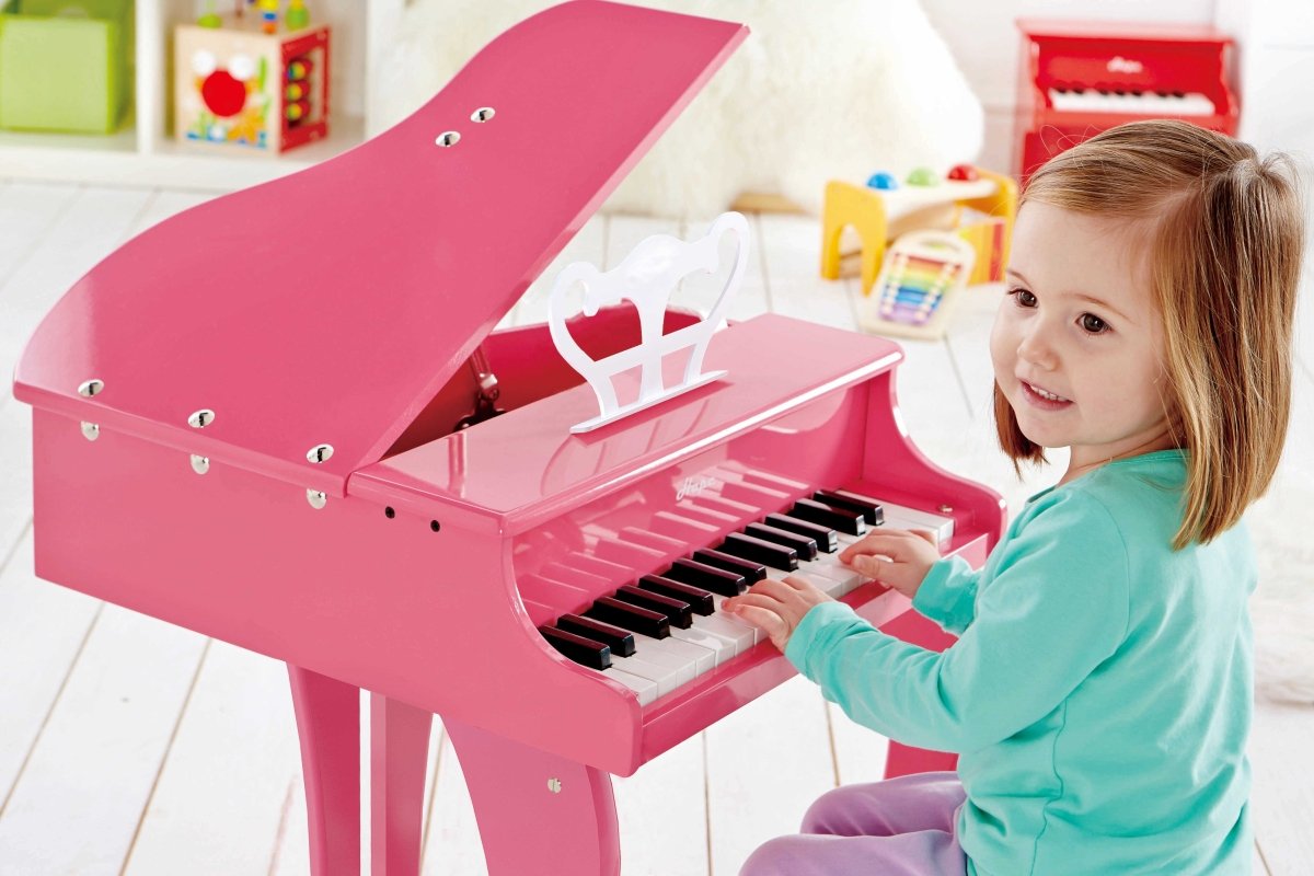 Happy Grand Piano / Pink - Premium for Kids in Qatar | Toysaro.com