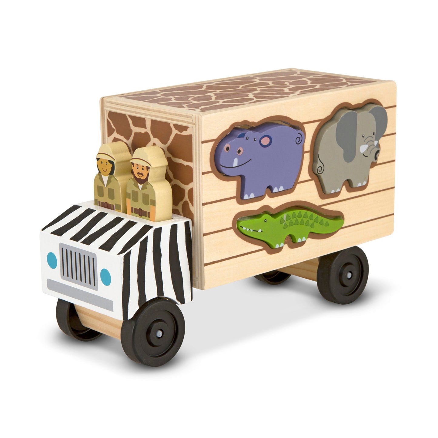 Melissa and Doug Safari Animal Rescue Truck - Premium for Kids in Qatar | Toysaro.com