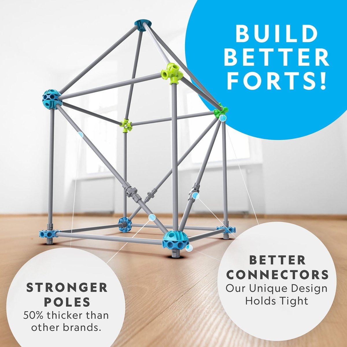 NG EPIC FORTS BUILDING KIT 70 PCS - Premium for Kids in Qatar | Toysaro.com