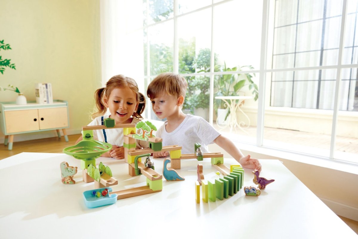Dino Adventure Marble Run - Premium for Kids in Qatar | Toysaro.com