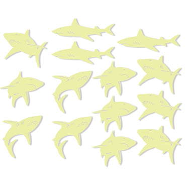 4M Card / Glow - In - The - Dark Sharks - Premium for Kids in Qatar | Toysaro.com