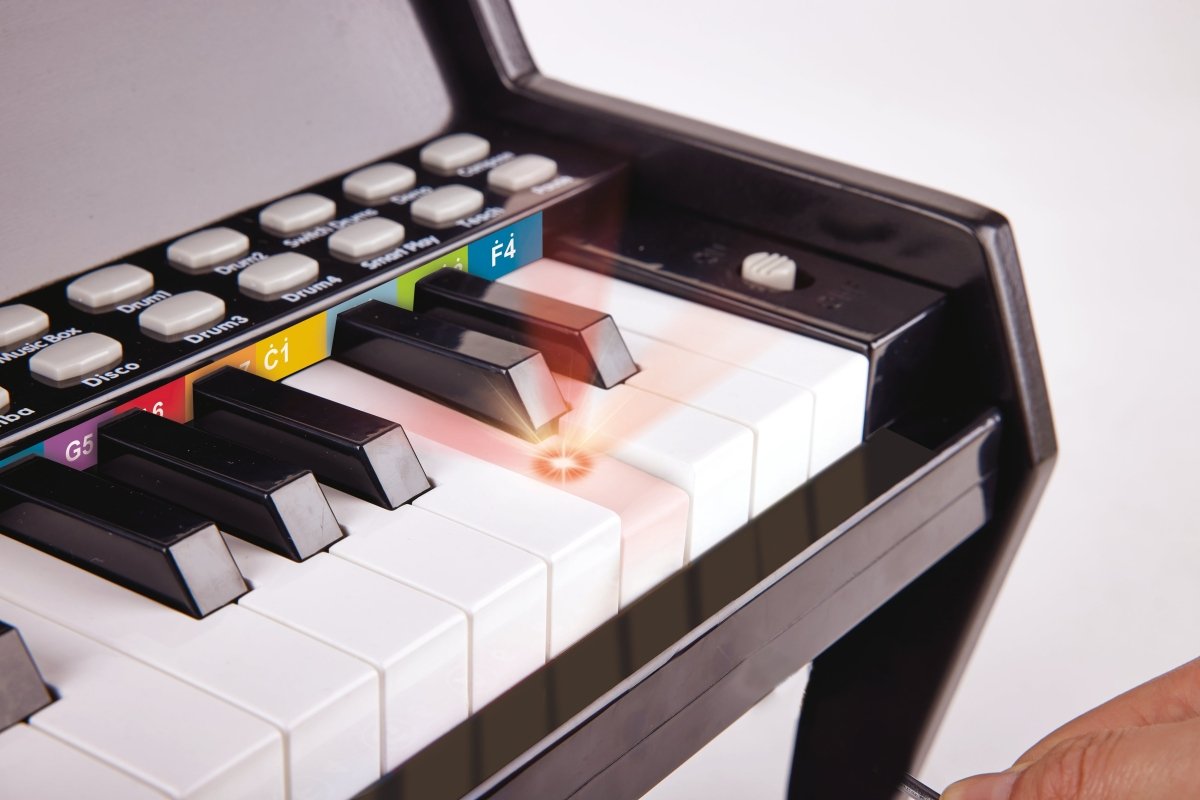 Learn with Lights Piano / Black - Premium for Kids in Qatar | Toysaro.com