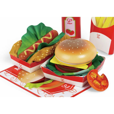 Fast Food Set - Premium for Kids in Qatar | Toysaro.com
