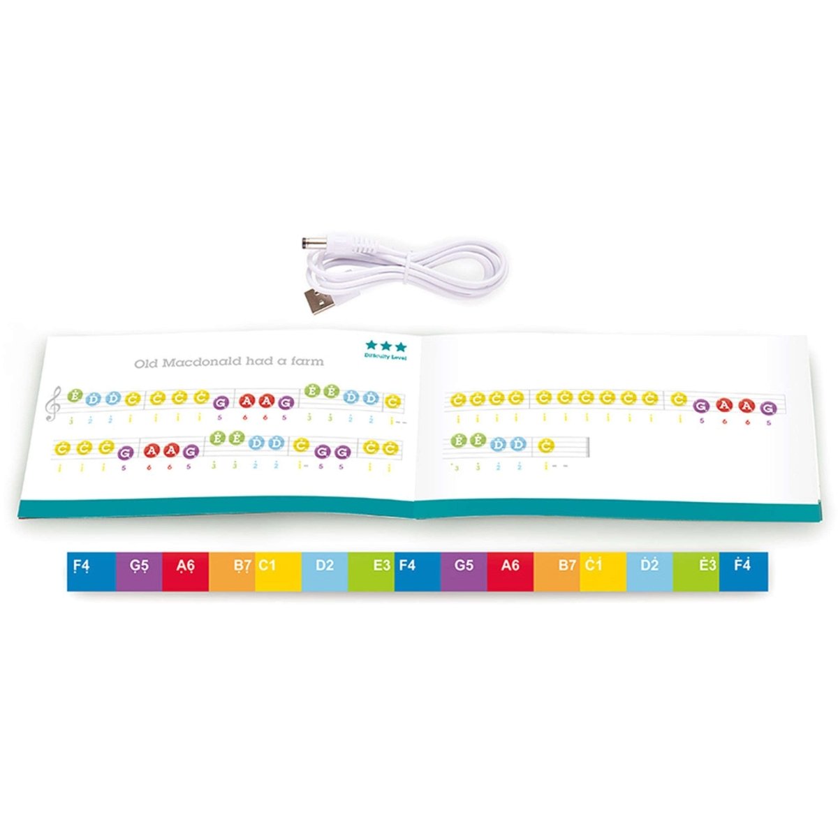 Learn with Lights Piano / Red - Premium for Kids in Qatar | Toysaro.com