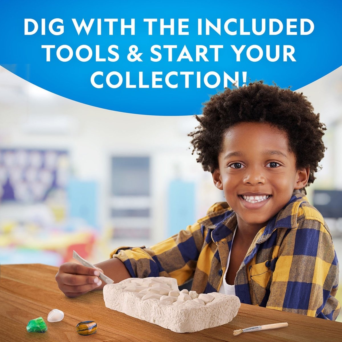 NG SUPER GEMSTONE DIG KIT - Premium for Kids in Qatar | Toysaro.com