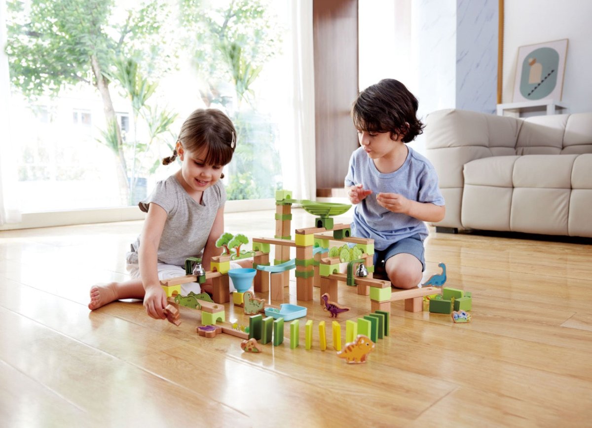 Dino Adventure Marble Run - Premium for Kids in Qatar | Toysaro.com