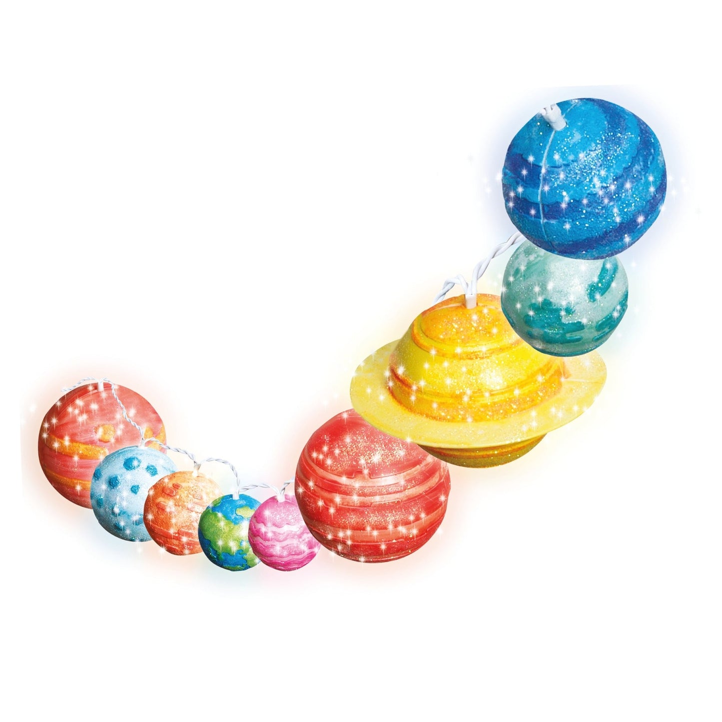 4M Girl Steam / Solar System String Lights - Premium for Kids in Qatar | Toysaro.com