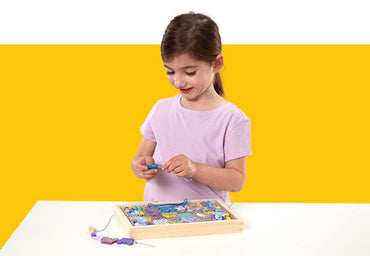 Melissa and Doug Butterfly Friends Bead Set - Premium for Kids in Qatar | Toysaro.com