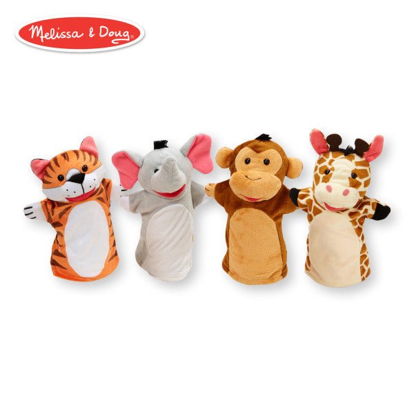 Melissa and Doug Zoo Friends Hand Puppets - Premium for Kids in Qatar | Toysaro.com