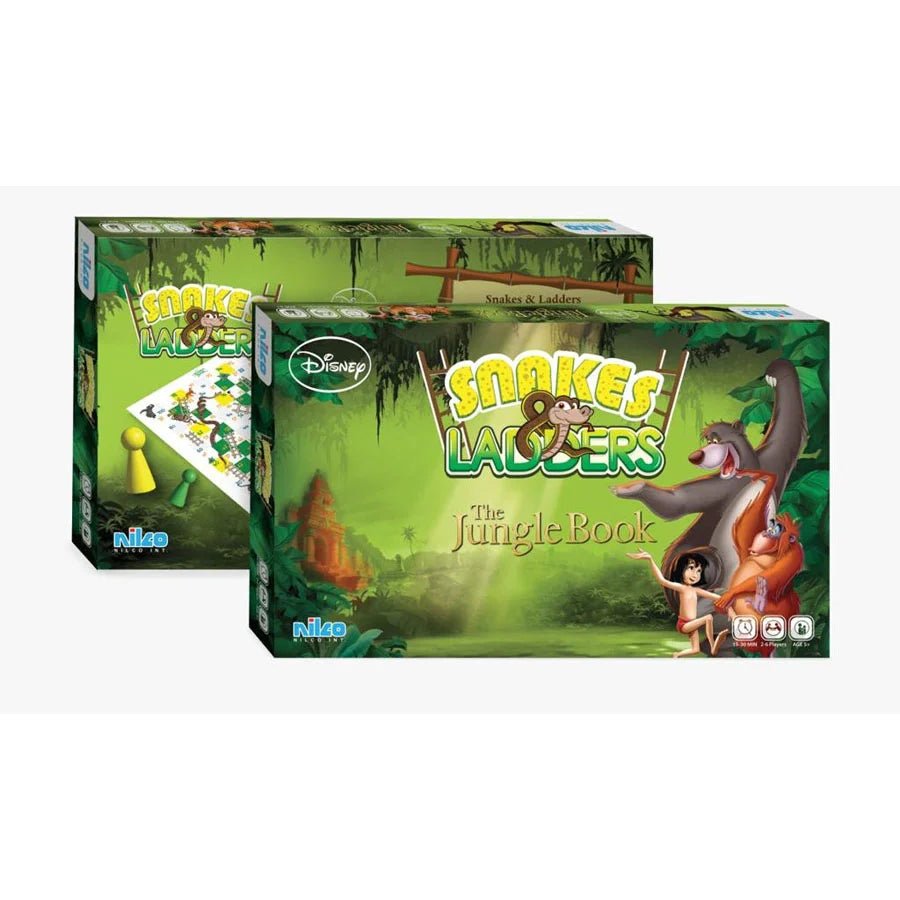 DISNEY SNAKES AND LADDERS THE JUNGLE BOOK - Premium for Kids in Qatar | Toysaro.com
