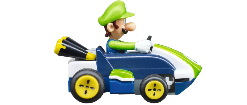 MARIO KART MINI RC LUIGI (PAPERBOX) - Premium for Kids in Qatar | Toysaro.com