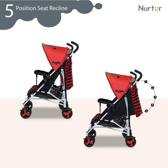 Nurtur Luca Bear Lightweight Stroller - Premium for Kids in Qatar | Toysaro.com