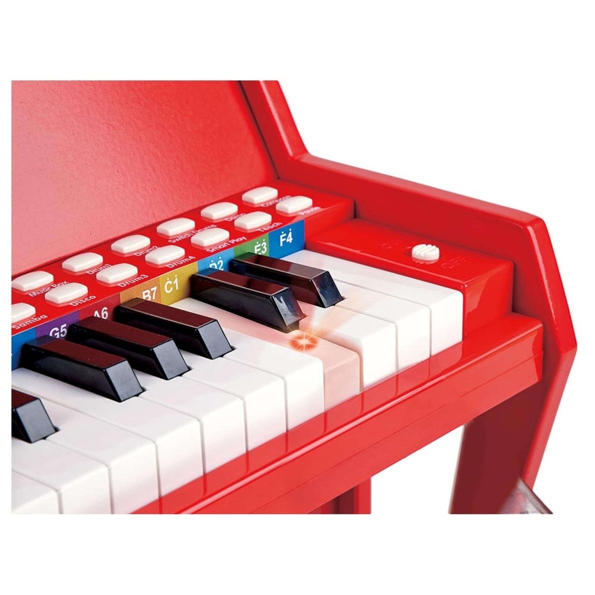 Learn with Lights Piano / Red - Premium for Kids in Qatar | Toysaro.com