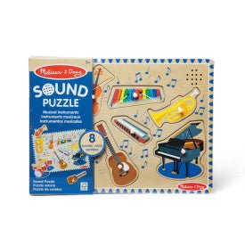 Melissa and Doug Musical Instruments Sound Puzzle - Premium for Kids in Qatar | Toysaro.com