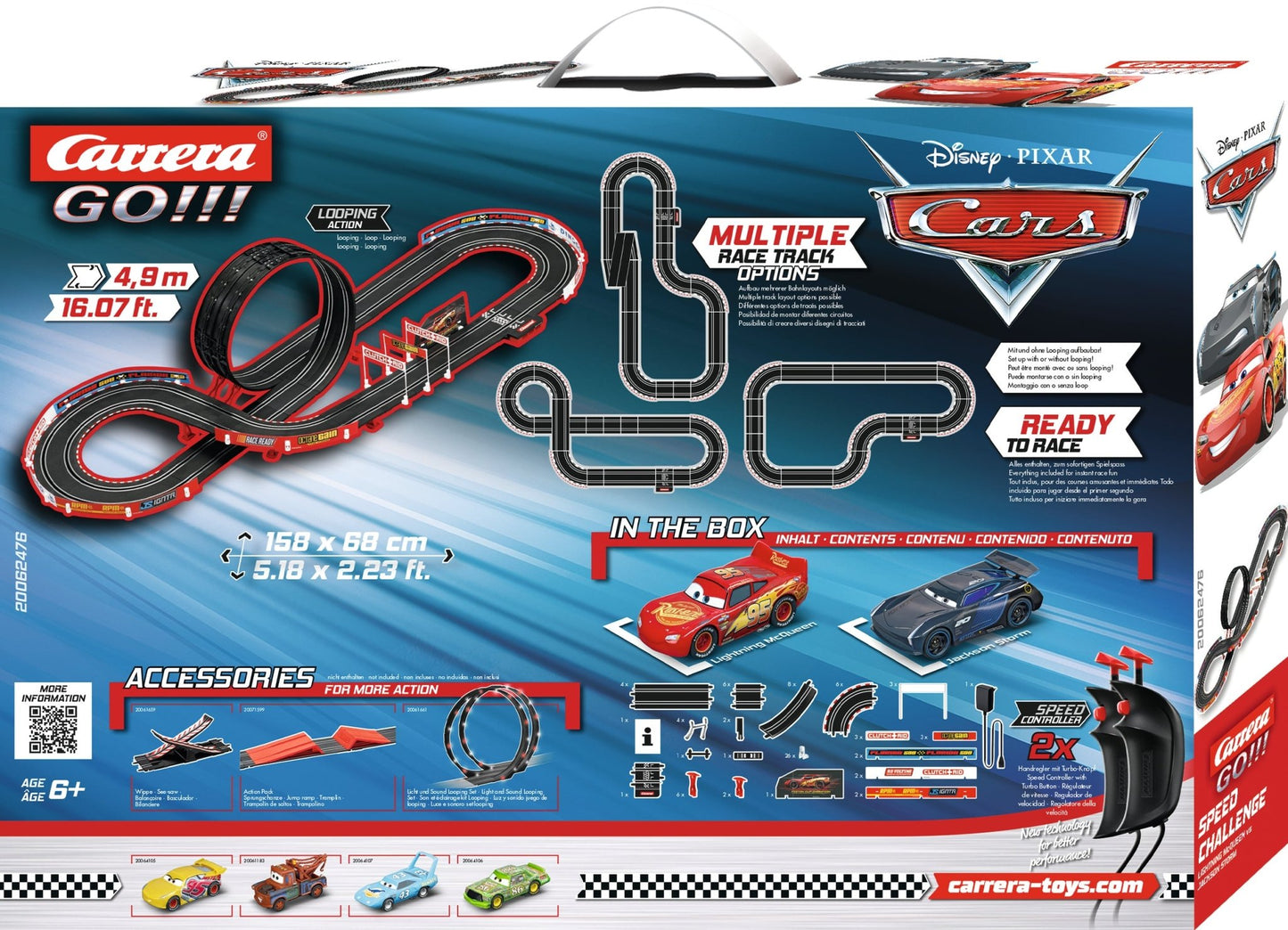 GO! CARS SPEED CHALLENGE(4.9M) - Premium for Kids in Qatar | Toysaro.com