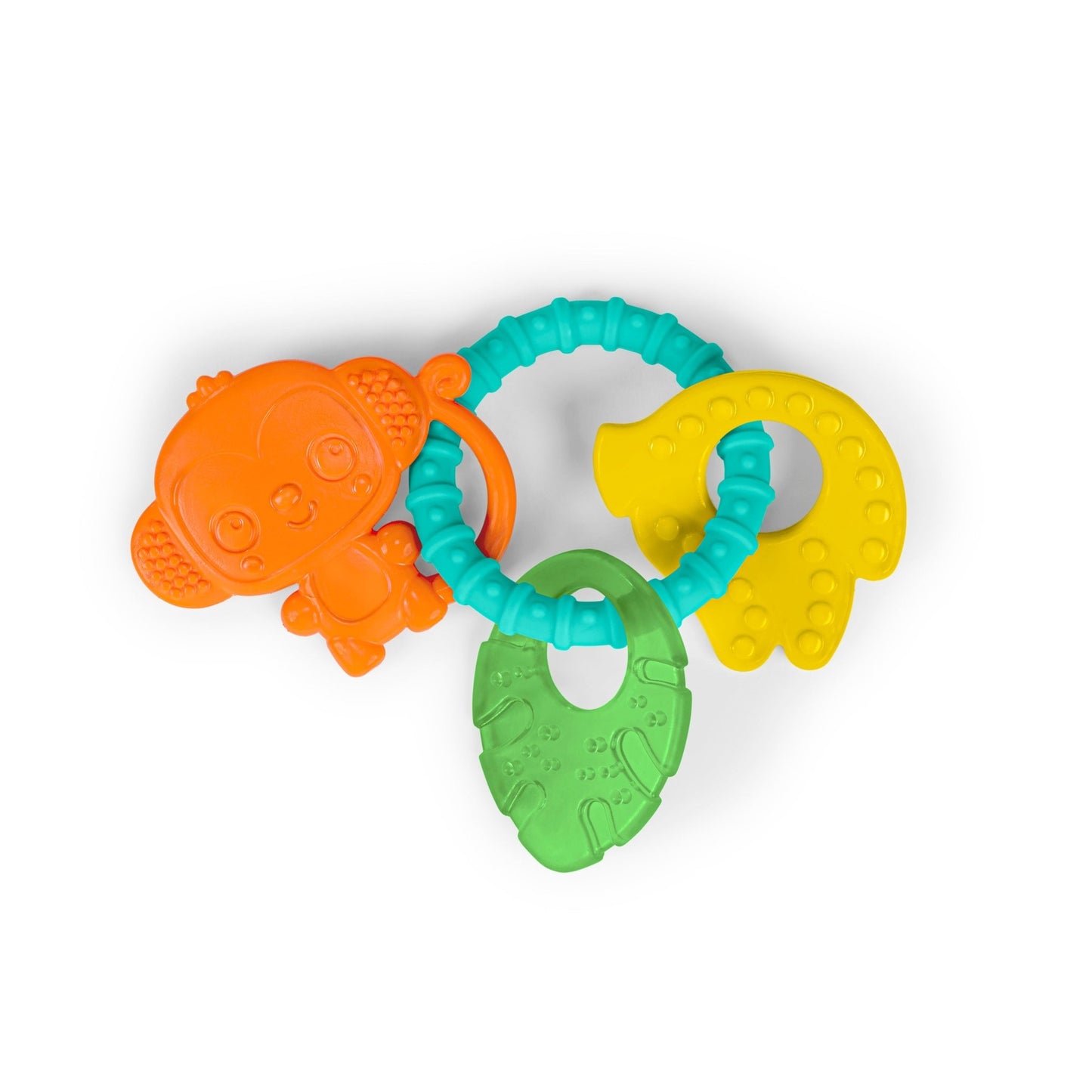 Bright Starts Tropical Chews Teething Ring - Premium for Kids in Qatar | Toysaro.com