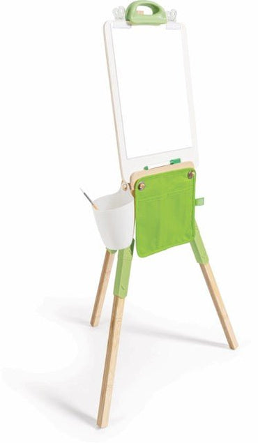 Hape Portable & Eco Friendly Bamboo Easel Arts & Crafts 14pcs - Premium for Kids in Qatar | Toysaro.com